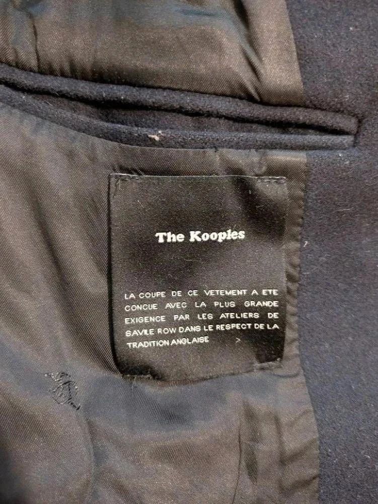 Trench The Kooples – L – Navy – Condition: Excellent – photo 6